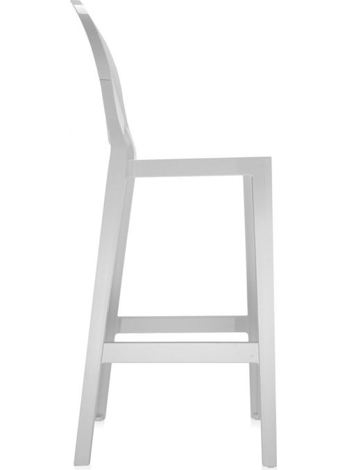 TABOURET ONE MORE 75CM BLANC