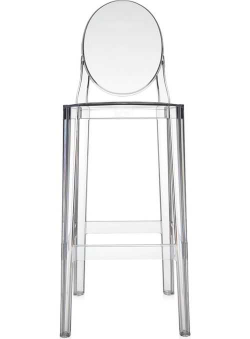 TABOURET ONE MORE 75CM CRISTAL