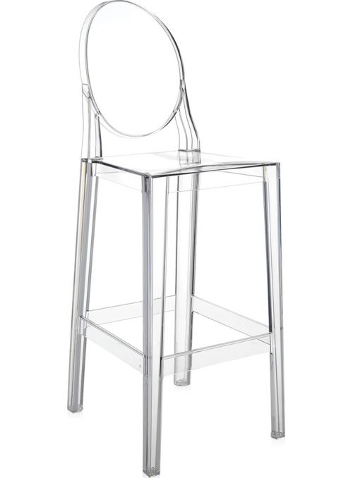 TABOURET ONE MORE 75CM CRISTAL