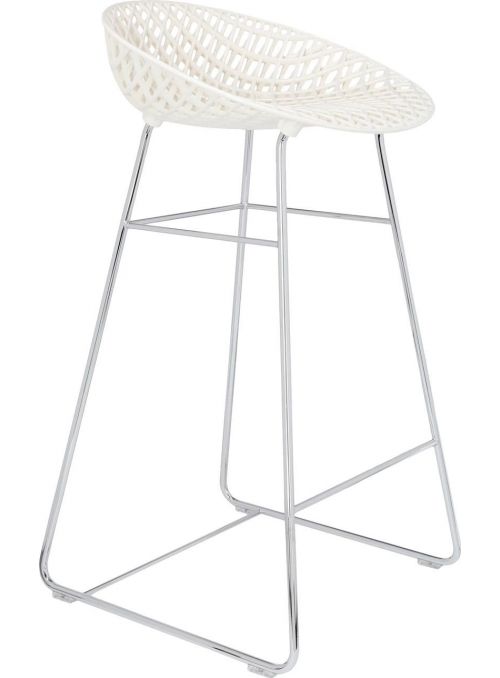 TABOURET SMATRIK BLANC ET...