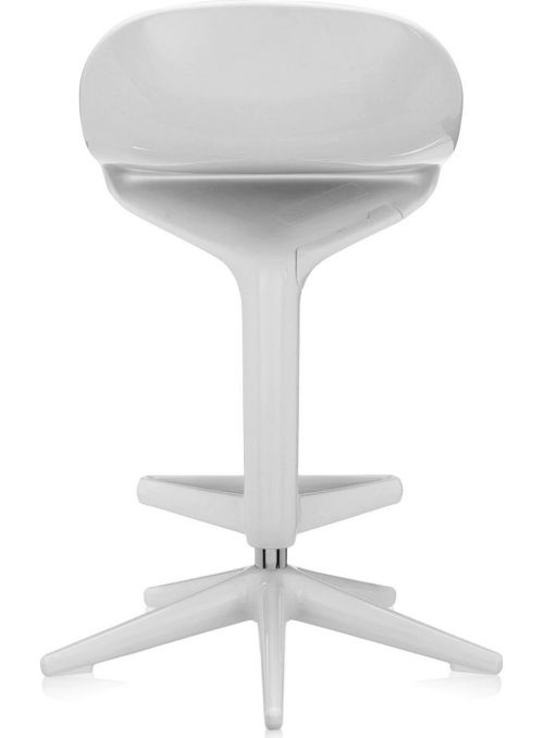 TABOURET SPOON BLANC