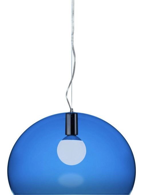 SUSPENSION FL/Y BLEU CIEL