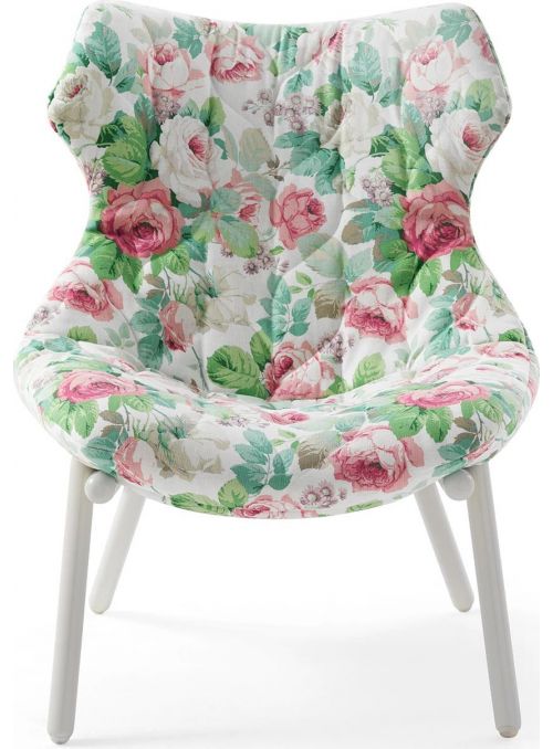 FAUTEUIL FOLIAGE BLANC ET...