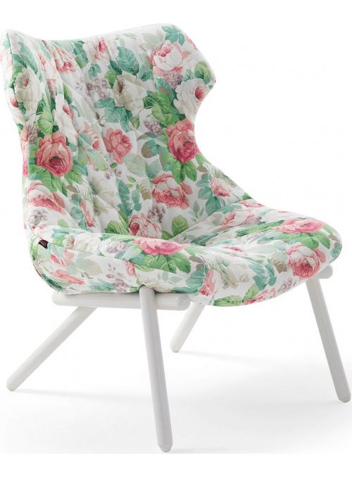 FAUTEUIL FOLIAGE BLANC ET...