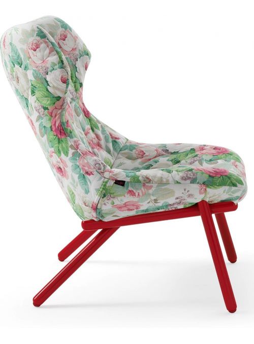 FAUTEUIL FOLIAGE ROUGE ET...