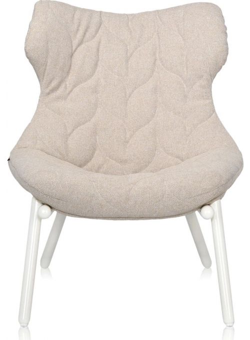 FAUTEUIL FOLIAGE BLANC ET...