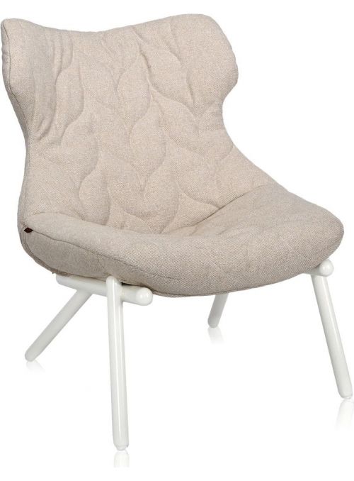 FAUTEUIL FOLIAGE BLANC ET...