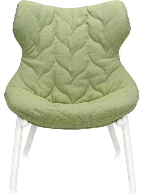 FAUTEUIL FOLIAGE BLANC ET...