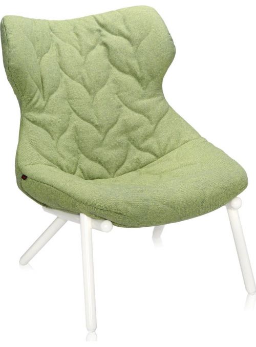 FAUTEUIL FOLIAGE BLANC ET...