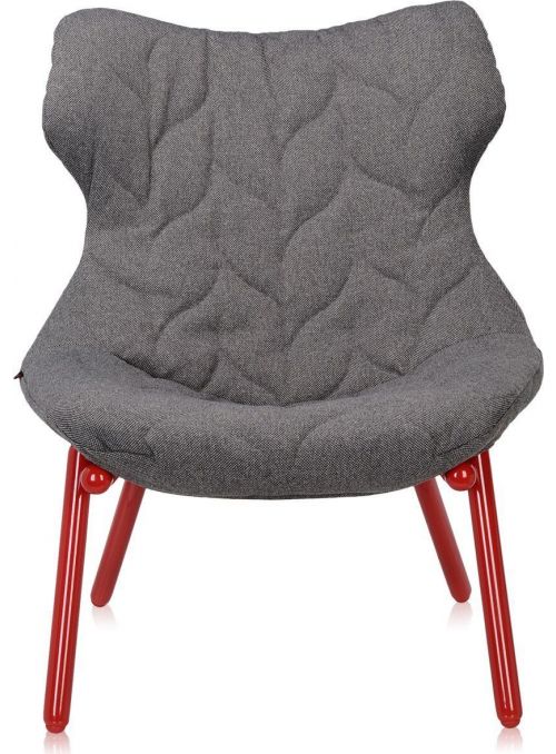 FAUTEUIL FOLIAGE ROUGE ET...