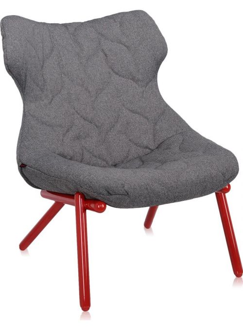 FAUTEUIL FOLIAGE ROUGE ET...