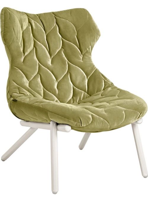 FAUTEUIL FOLIAGE BLANC ET...