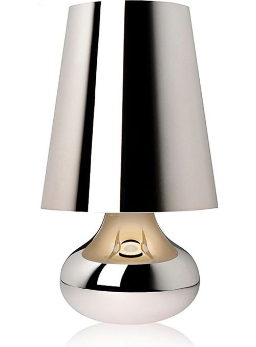 LAMPE DE TABLE CINDY PLATINE