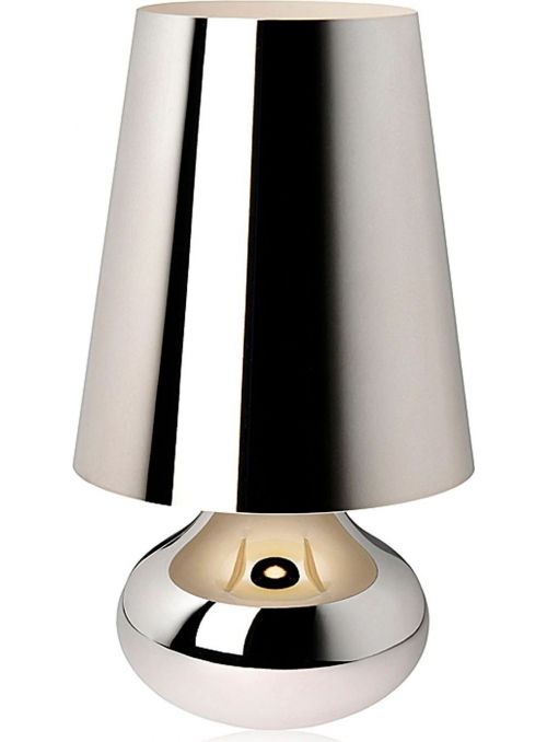 LAMPE DE TABLE CINDY PLATINE