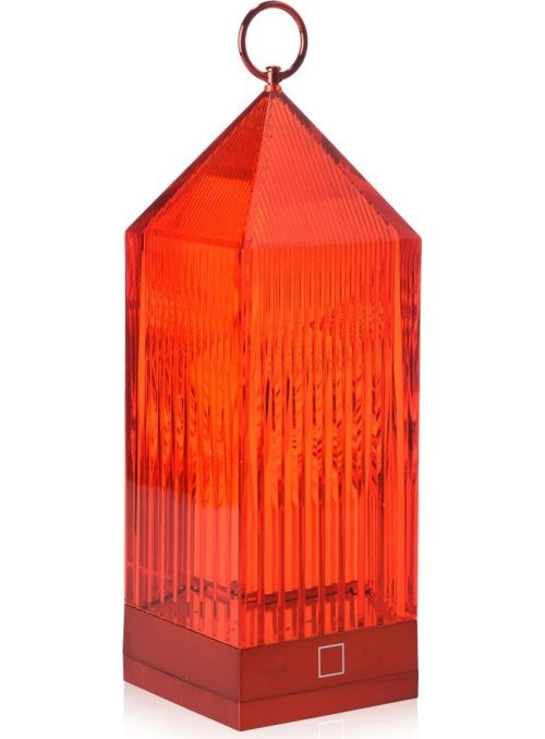 LAMPE DE TABLE LANTERN ROUGE