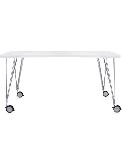 TABLE MAX BLANC ZINC