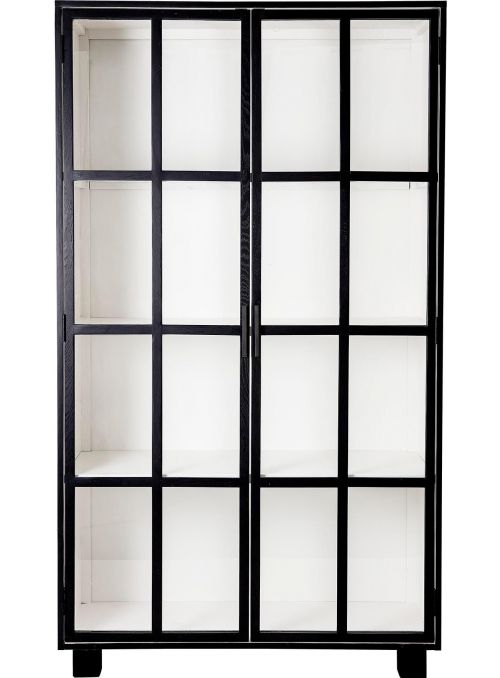 Armoire avec portes vitrées...