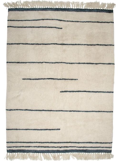 Tapis pure laine beige Nora...