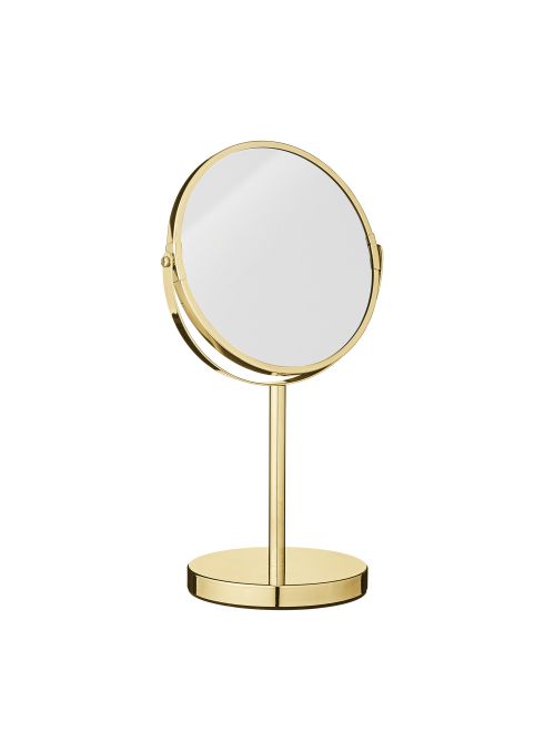 Miroir de salle de bain Classic, à effet grossissant - couleur dorée