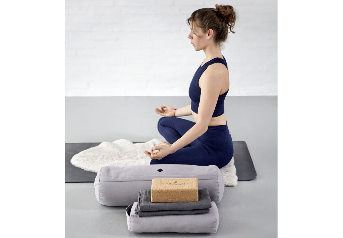 BOLSTER DE MEDITATION GRIS