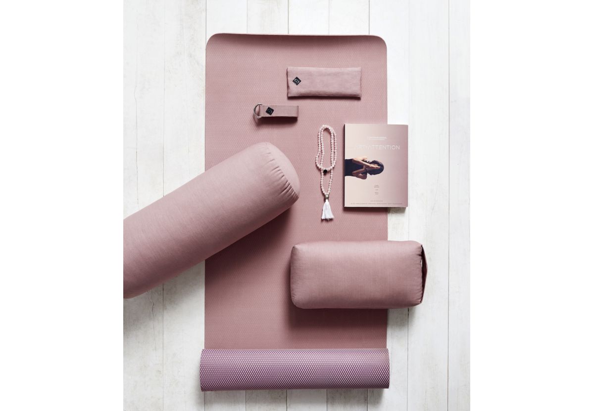 BOLSTER DE MEDITATION ROSE