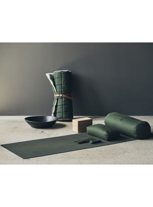 TAPIS DE YOGA VERT FONCE