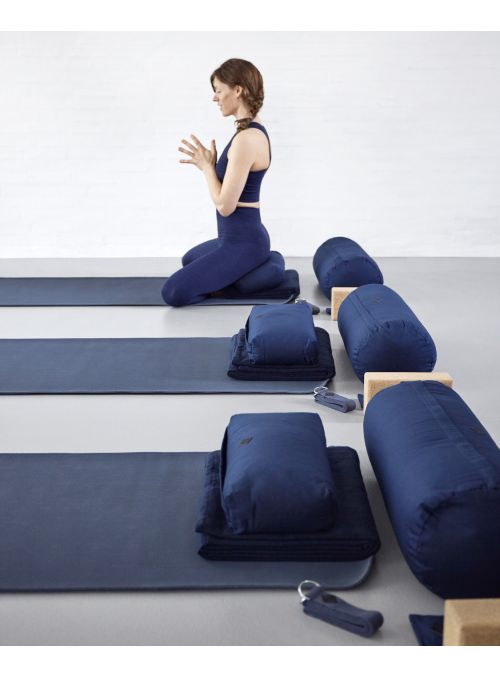 TAPIS DE YOGA BLEU