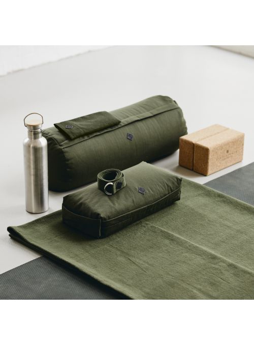 BOLSTER DE MEDITATION VERT FONCE